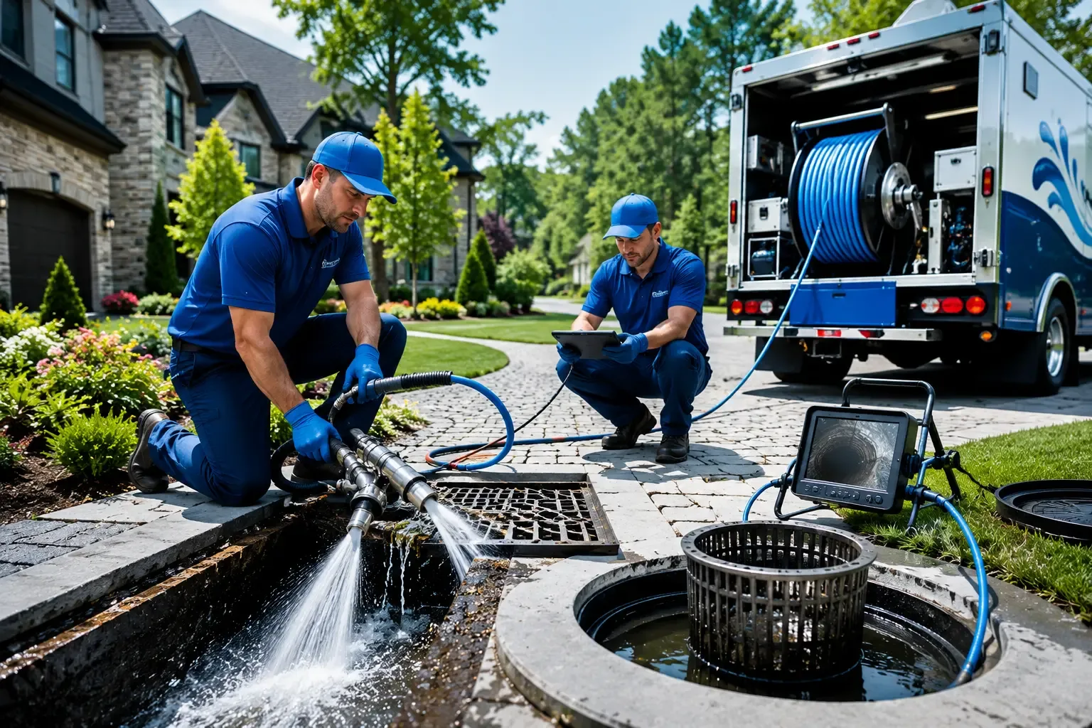 Local outdoor drain cleaning professionals in Pompton Plains, NJ